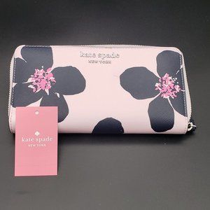 Adorable Kate Spade Flower Design Leather Wallet